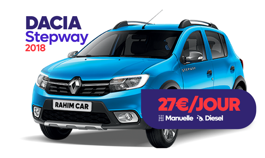 Dacia Stepway Bleu 2018